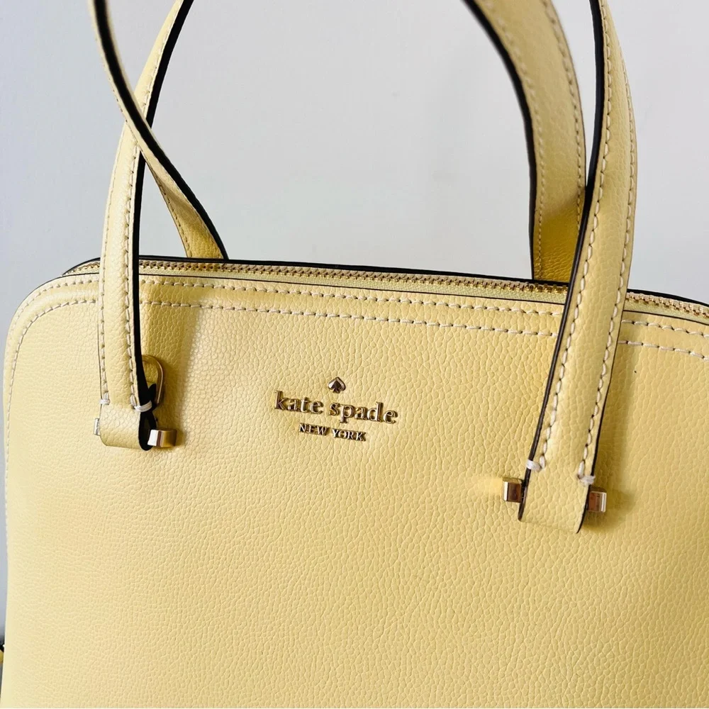Kate Spade New York Patterson Drive Pebbled Embosse Purse /Shoulder Butter NWT